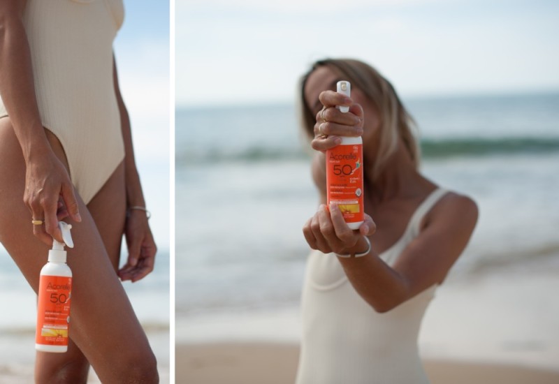 spray solaire acorelle