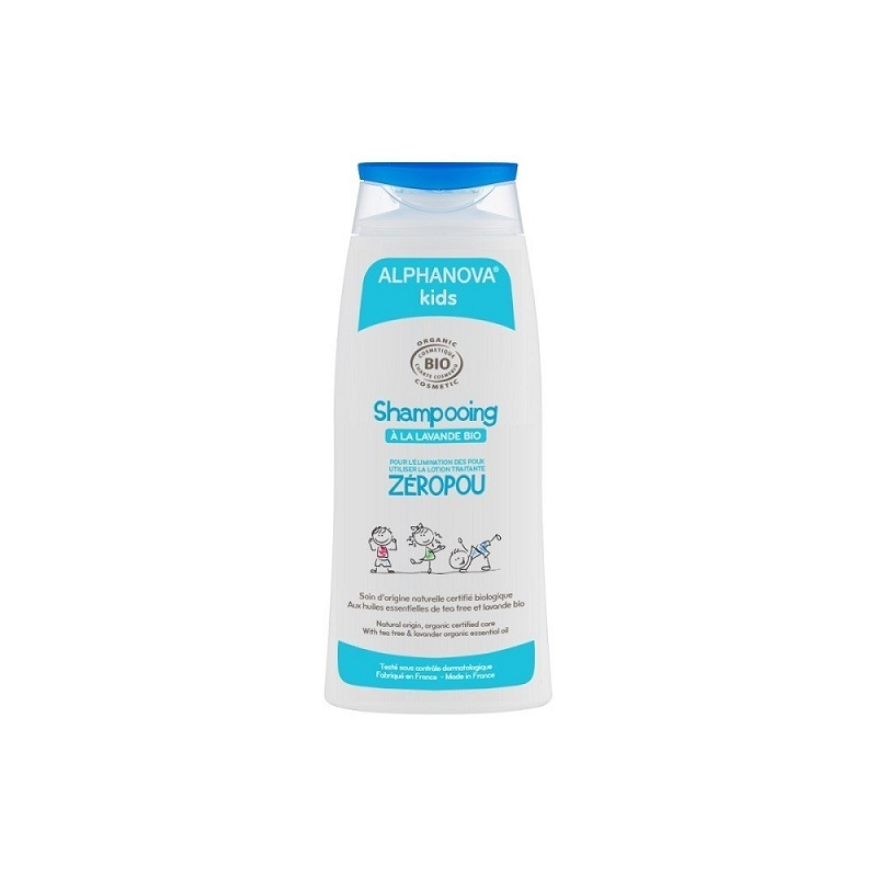 Alphanova Zéropou shampooing préventif anti-poux BIO 200 ml